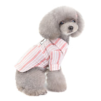 HKM-6984765 Cotton Casual Shirt for Dogs and Cats - Comfortable Pet Apparel