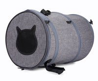 HKM-6986813 Foldable Portable Pet Carrier Bag for Cats and Dogs - Lightweight Travel Bed with Skylight Design