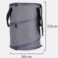 HKM-6986813 Foldable Portable Pet Carrier Bag for Cats and Dogs - Lightweight Travel Bed with Skylight Design