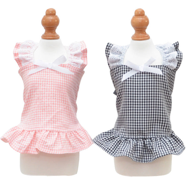 HKM-6986941 Cute Dog and Cat Skirt Vest with Sunscreen Protection in Various Colors and Sizes