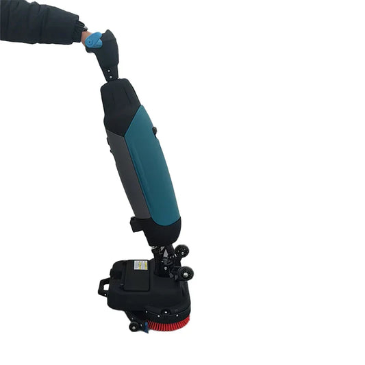 HKM-698707 Compact Electric Mini Floor Scrubber Handheld Micro Floor Sweeper with Rechargeable Battery