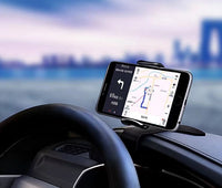 HKM-698835 360-Degree Rotating Car Dashboard Phone Holder – Multi-Function Direct-View Mount
