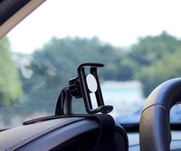 HKM-698835 360-Degree Rotating Car Dashboard Phone Holder – Multi-Function Direct-View Mount