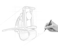 HKM-698835 360-Degree Rotating Car Dashboard Phone Holder – Multi-Function Direct-View Mount