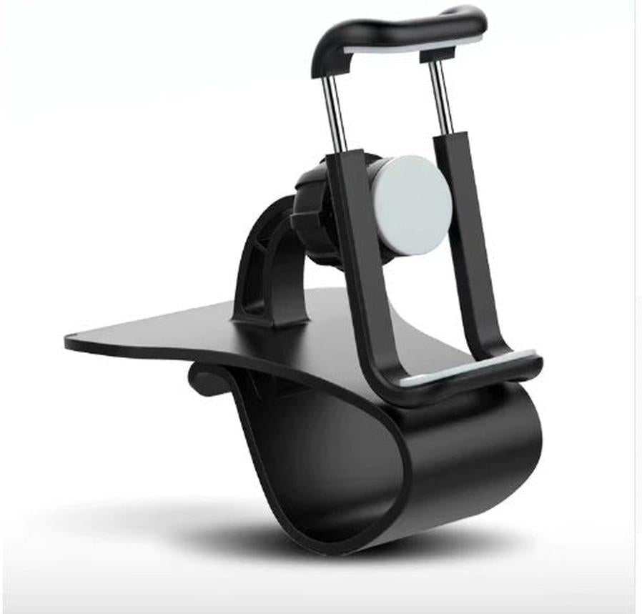 HKM-698835 360-Degree Rotating Car Dashboard Phone Holder – Multi-Function Direct-View Mount