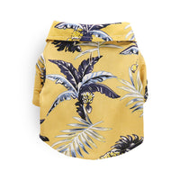 HKM-6988733 Hawaiian Style Pet Shirt for Cats and Dogs ¨C Comfortable Polyester Fabric, Multiple Sizes Available