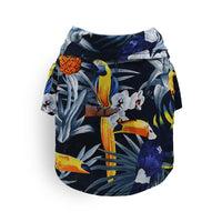 HKM-6988733 Hawaiian Style Pet Shirt for Cats and Dogs ¨C Comfortable Polyester Fabric, Multiple Sizes Available