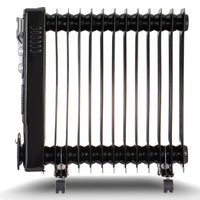HKM-698899 2900W Oil Filled Radiator Heater with Adjustable Thermostat, Quiet Operation, and Overheat Protection