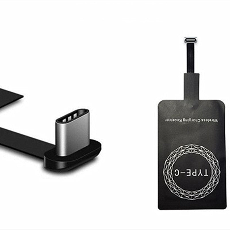 HKM-698963 Wireless Charging Receiver for Compatible Mobile Phones and iPhone Models, QI Standard, 5V Input Output, Induction Mode, Compact Design