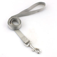 HKM-6990141 Durable Solid Color Nylon Dog Leash - Multiple Color Options Available