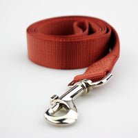 HKM-6990141 Durable Solid Color Nylon Dog Leash - Multiple Color Options Available