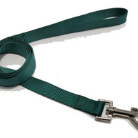 HKM-6990141 Durable Solid Color Nylon Dog Leash - Multiple Color Options Available