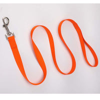 HKM-6990141 Durable Solid Color Nylon Dog Leash - Multiple Color Options Available