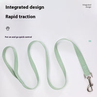 HKM-6990141 Durable Solid Color Nylon Dog Leash - Multiple Color Options Available