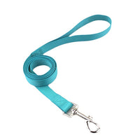HKM-6990141 Durable Solid Color Nylon Dog Leash - Multiple Color Options Available