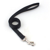 HKM-6990141 Durable Solid Color Nylon Dog Leash - Multiple Color Options Available
