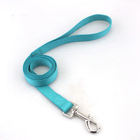 HKM-6990141 Durable Solid Color Nylon Dog Leash - Multiple Color Options Available
