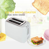 HKM-699027 Custom Electric Bread Toaster - 750W, Dual Slice, Compact Design for Efficient Toasting