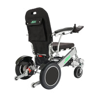 HKM-699155 Electric Wheelchair with Removable Battery, Silver, Maximum Load 200 kg, Driving Range 20 km, 6 km/h Speed
