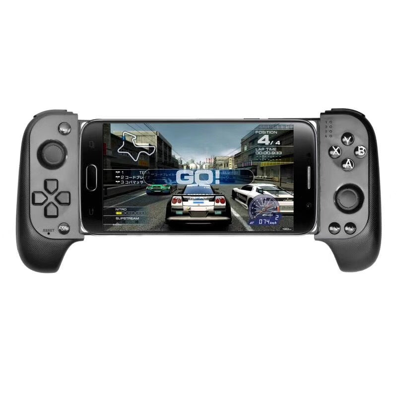 HKM-699155 Wireless Bluetooth Game Controller for iOS and Android Phones - Telescopic Handle, ABS Material, Multi-Player Support