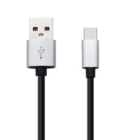 HKM-699155 Yellow Aluminum Alloy Type-C & Micro USB Charging and Data Cable