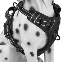 HKM-6992189 Adjustable Breathable Reflective Chest Harness for Medium to Large Dogs - Explosion-Proof Pet Vest