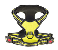 HKM-6992189 Adjustable Breathable Reflective Chest Harness for Medium to Large Dogs - Explosion-Proof Pet Vest