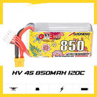 HKM-699347 High Energy 850mAh 4S 15.2V 120C Model Airplane Battery with XT30 Plug