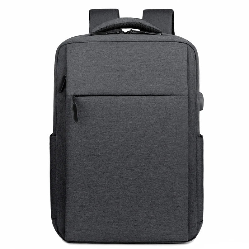 HKM-699347 Large Capacity Waterproof Laptop Backpack with USB Charging Port for Daily Travel and Outdoor Use