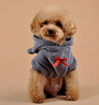 HKM-6994493 Cozy Four-Legged Coral Fleece Pet Outfit for Dogs