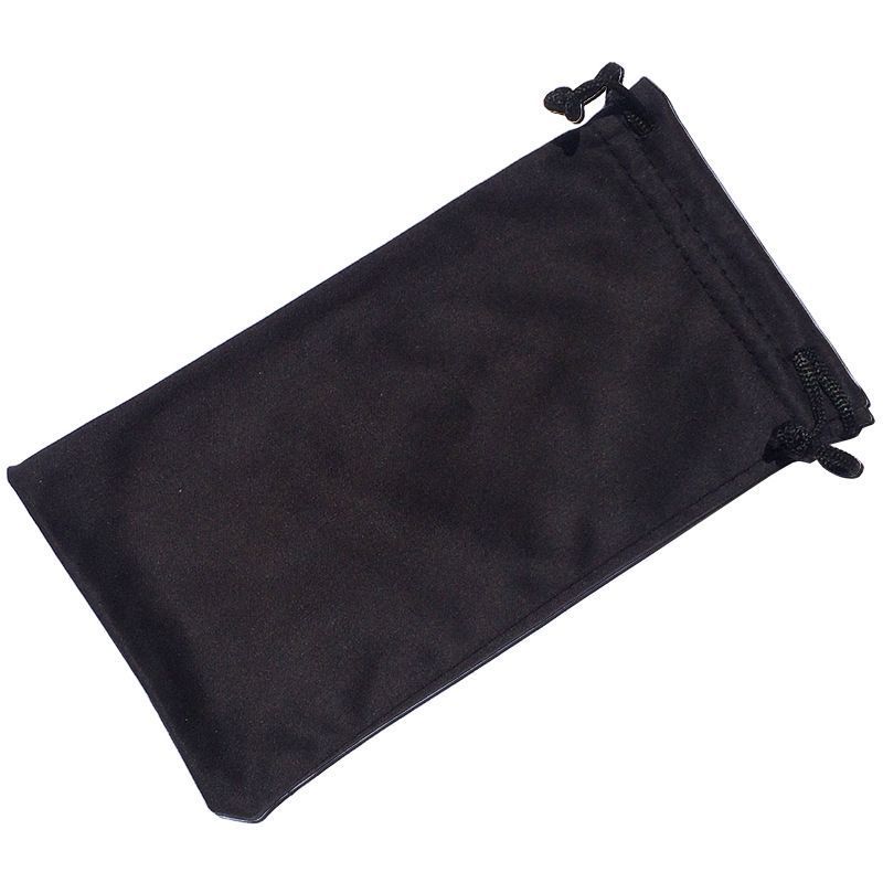 HKM-699539 Pressure-Proof Flannel Sunglasses Storage Bag - Durable Cloth Eyewear Case (9x17CM)