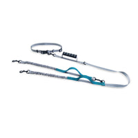 HKM-6995901 Reflective Telescopic Dog Leash with Traction Rope - Adjustable 165-185cm, Fluorescent Green, Orange & Dark Green Options