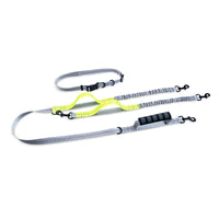 HKM-6995901 Reflective Telescopic Dog Leash with Traction Rope - Adjustable 165-185cm, Fluorescent Green, Orange & Dark Green Options