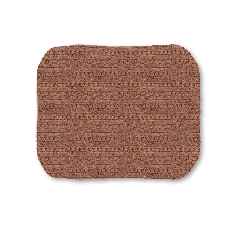 HKM-6997949 Soft Plush Flannel Pet Bed - Warm Thick Comfortable Mattress for Cats and Dogs, Machine Washable, Available in Multiple Sizes