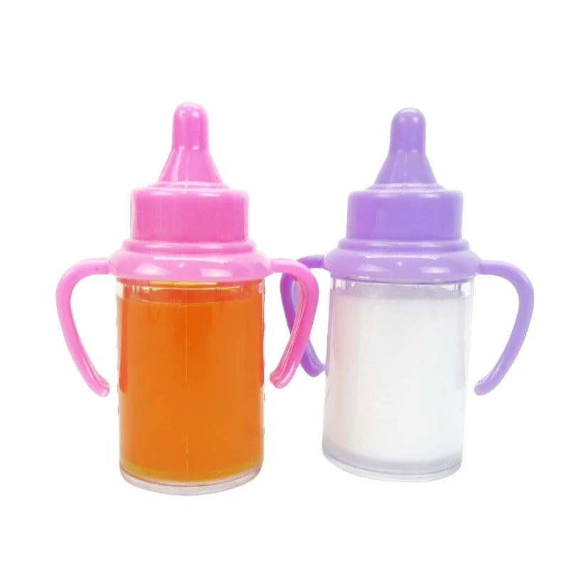 HKM-699923 Small Magic Milk Bottle Toy for Kids - Colorful Plastic Classic Playtime Fun