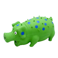 HKM-6999357 Durable Latex Interactive Chew Toy for Dogs with Squeaker and Teeth Grinding Design