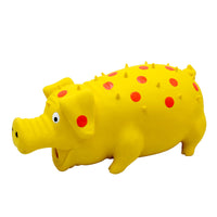 HKM-6999357 Durable Latex Interactive Chew Toy for Dogs with Squeaker and Teeth Grinding Design