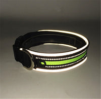 HKM-699987 Velcro adjustable reflective collar