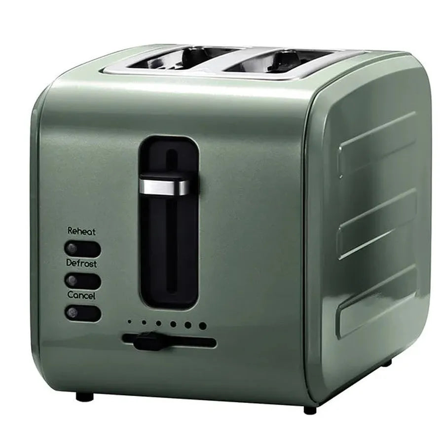HKM-700179 Automatic 2-Slice Electric Toaster with Defrost Function and Pop-Up Feature