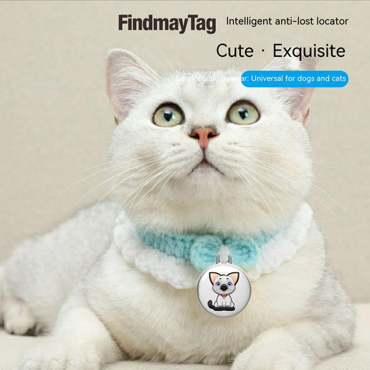 HKM-7003837 Wireless Two-Way Waterproof GPS Pet Locator Collar for Cats and Dogs - Multiple Colors Available