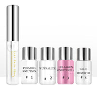 HKM-700499 Eyelash Curling Set with Eyebrow Perming Glue – Complete Beauty Kit