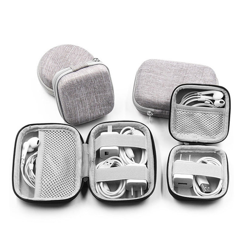 HKM-700499 Solid Color Non-Woven Fabric Storage Box for Travel and Organization