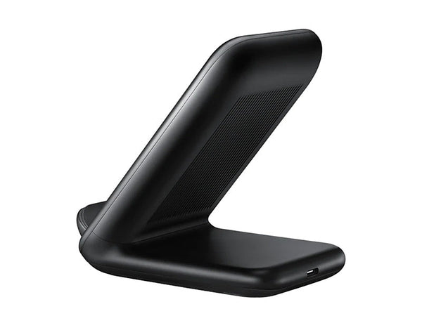 HKM-700499 Vertical Wireless Fast Charging Phone Holder with TYPE-C and Indication Function - Black