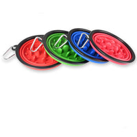 HKM-7005629 Collapsible Slow Food Bowl for Pets ¨C Portable Folding Anti-Choking Design, Easy to Carry
