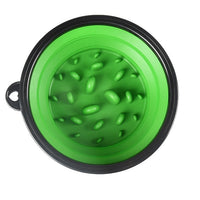 HKM-7005629 Collapsible Slow Food Bowl for Pets ¨C Portable Folding Anti-Choking Design, Easy to Carry