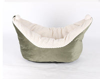 HKM-7005885 Small and Medium Cat Boat Nest Bed in Peacock Blue, Gray, and Gray Pink