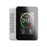 HKM-700627 Air Quality Tester CO2 Detector with Type-C Rechargeable Data Logger, Infrared Technology, LCD Display