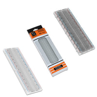 HKM-700627 Breadboard for Arduino Development – 630 Sockets, 5.6x16.5x0.85 CM, ABS Material with Phosphor Bronze Clips