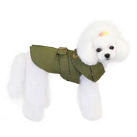 HKM-7007421 Trendy Three-Color Windbreaker for Small Dogs - Ideal for Autumn and Winter Wear