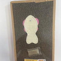 HKM-7007805 Cat Scratching Post with Multi-Level Design and Cozy Retreat Area